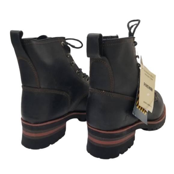 NWT FOREMAN #FL3601 MEN'S 9" COMPOSITE SAFETY TOE WORK BOOT. - Picture 2 of 7